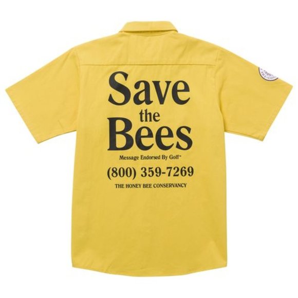 Golf Wang Save The Bees Button Up (Flowerboy) - Picture 1 of 3